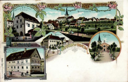 Delcampe - Frankenwinheim (8723) Gasthaus Zum Löwen, Gasthaus Müller I-II - Autres & Non Classés