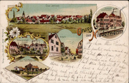 Delcampe - Niederwerrn (8721) Gasthaus Und Brauerei Stremel 1901 I-II - Autres & Non Classés