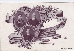 Delcampe - # NOZZE D'ORO DEI CONIUGI MARTINUCCI - Ottobre 1859 - 1908 (Roma?) - Mode