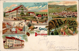 Delcampe - Bad Brückenau (8788) Postamt 1903 I-II - Autres & Non Classés