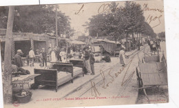 Delcampe - CPA/1120..........SAINT OUEN ....MARCHE AUX PUCES - Saint Ouen