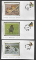 Delcampe - FDC Zijde : Nr 2457/61 Stempel: Bruxelles - Brussel - 1991-2000