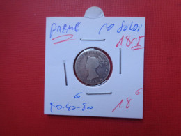 Delcampe - PARME 10 SOLDI 1815 ARGENT (A.22) - Parme