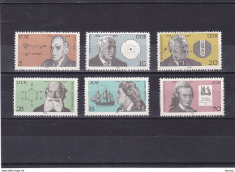Delcampe - RDA, DDR 1979 PERSONNALITES Yvert 2073-2078, Michel 2406-2411 NEUF** MNH Cote Yv 4,50 Euros - Ungebraucht