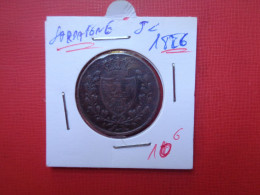 Delcampe - SARDAIGNE 5 Centesimi 1826 (A.22) - Italian Piedmont-Sardinia-Savoie