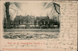 Delcampe - Schwedt (o-1330) Gasthaus Zur Sommerfrische 1899 I-II - Other & Unclassified