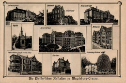 Delcampe - Magdeburg (o-3000) Die Pfeifferschen Anstalten 1925 I-II - Autres & Non Classés