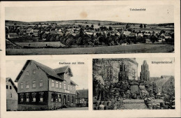 Delcampe - Empfertshausen (o-6201) Gasthaus Zur Rhön, Kriegerdenkmal I-II (Marke Entfernt) - Other & Unclassified
