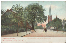 Delcampe - S601/ Hamburg Barmbek Hufnerstr. AK Ca.1910 - Nord