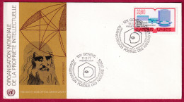 Delcampe - UNO Genf  MNr. 63 Ersttagsbrief 11. 3. 1977, Weltorganisation Für Geistiges Eigentum (WIPO) (B Nr. 935) - FDC