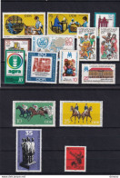 Delcampe - RDA, DDR 1979 Yvert 2068-2072 + 2087-2088 + 2093 + 2108 + 2113-2117  + 2126 NEUF** MNH Cote 9,30 Euros - Ungebraucht