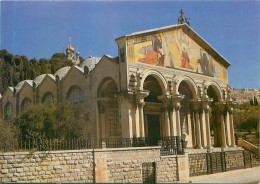 Delcampe - CPM Jerusalem Basilique Et Jardin De Gethsemani - Israel