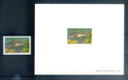 Delcampe - S. Pierre E Miquelon. Fauna. Pesci 1993. Serie + 4 Cartoncini "prova". - Otros & Sin Clasificación