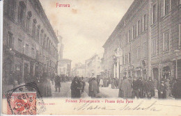 Delcampe - ITALIA - FERRARA - Palazzo Arcivescovile E Piazza Della Pace, Ben Animata, 1903  - MAGG 2021-359 - Ferrara