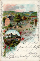 Delcampe - Erdmannsdorf (o-9383) Gasthaus Knorr 1899 I-II - Autres & Non Classés