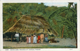 Delcampe - Panama Chiriqui Indian Camp From Cuba To USA H15844 - Panama