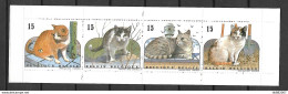 Delcampe - BELGIQUE     -  1993  .  CARNET Non Plié . Y&T N° C2524 .  Chats Européens. - 1953-2006 Modernes [B]
