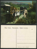 Delcampe - China Old Postcard Chinese Travelling In Sedan Chairs Native Coolie Qing Dynasty - China