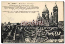 Delcampe - CPA Paris Le Funiculaire De La Basilique Du Sacre Coeur De Montmartre - Sacré-Coeur