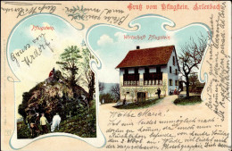 Delcampe - Erlenbach (Zürich) Gasthaus Pflugstein 1902 I-II - Autres & Non Classés
