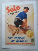 Delcampe - Affiche Margarine SOLO - Posters