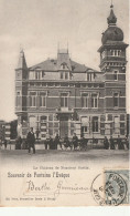 Delcampe - Fontaine L'Evêque, Le Chateau,de MOnsieur Bastin,  2 Scans - Fontaine-l'Evêque