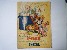 Delcampe - PAT - 4484  Dépliant  PUB  3 Volets  Pour Gélifiant Confiture  PRIZ  (ANCEL  Strasbourg)   XXX - Werbung