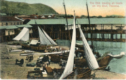 Delcampe - Panama Ebb Leaving Boats On Dryland 1911 To Schaffhausen H15851 - Panama
