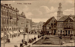 Delcampe - Libau (Lettland) Große Strasse 1917 I-II - Lettland