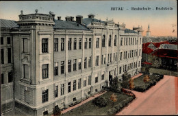Delcampe - Mitau (Lettland) Realschule 1917 I-II - Lettland