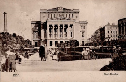 Delcampe - Riga (Lettland) 1918 II (Eckknick) - Lettland