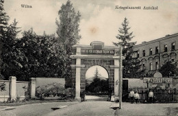 Delcampe - Wilna (Litauen) Kriegslazarett Antokol 1917 I-II - Lituania