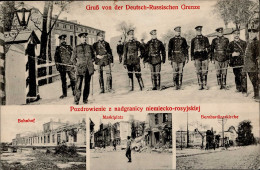 Delcampe - Wirballen Gruss Von Der Deutsch-Russischen Grenze 1915 I-II Montagnes - Lituania