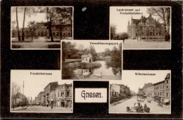 Delcampe - Gnesen Bahnhof 1918 I-II - Autres & Non Classés