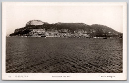 Delcampe - Gibraltar Rock From The Bay Carte Postale Postcard - Gibraltar
