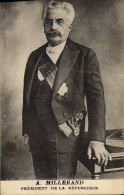 Delcampe - CPA Millerand President De La Republique - Philosophy