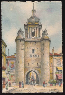 Delcampe - CPSM 9 X 14  Barre Dayez  LA ROCHELLE La Tour De La Grosse-Horloge  Illustrateur Barday - Barday
