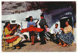 Delcampe - CPSM 10.5 X 15 Espagne Folklore (14) Espana Tipica Bailes Gitanos  Danse De Bohémiens - Sonstige & Ohne Zuordnung