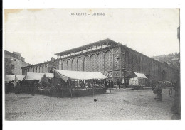 Delcampe - Cette, Les Halles (17987) - Sete (Cette)