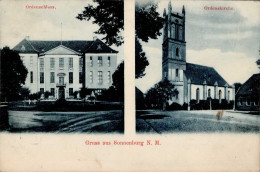 Delcampe - Sonnenburg Ordenschloss, Ordenkirche 1905 I-II - Sonstige & Ohne Zuordnung