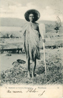 Delcampe - Kenya Boatsman At Victoria Nyanza Lake 1907 To Belgium H15664 - Kenia