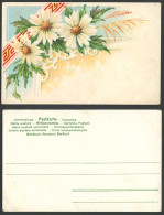 Delcampe - Daisy Flower Daisies Flowers Art Artist Drawn Undivided Back Old Colour Postcard - Blumen