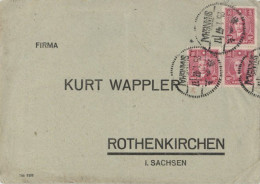 Delcampe - China Shanghai Brief (ohne Inhalt) 25.01.1947 Nach Rothenkirchen - China