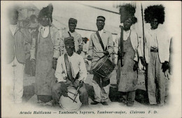 Delcampe - Port Au Prince (Haiti) Haitianische Armee I-II - China