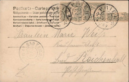Delcampe - Bayern Freimarke 2 Pfennig Wappen Halbierung Mit Weiteren Marken Portogerecht" Auf Ansichtskarte In Bedarfsverwendung, U - Other & Unclassified