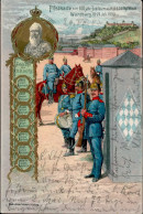 Delcampe - BAYERN-GSK - PP 15 C 54/03 WÜRZBURG 100 Jähr. Jubiläum Inf.Regt.Wreded 1903 Verlag Scheiner I - Other & Unclassified
