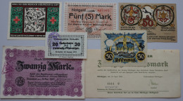 Delcampe - Geldschein Sammlung Von Ca. 400 Serien Und Grossnotgeld-Scheinen Sowie Kleine Heimatsammlung Nürtingen Mit 15 Notgeldsch - Autres & Non Classés