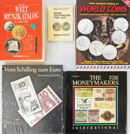 Delcampe - Münzen Lot Mit 4 Katalogen / Literatur - Autres & Non Classés