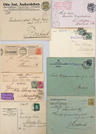 Delcampe - Deutsches Reich PERFIN Firmenlochungen, 36 Belege In Unterschiedlicher Erhaltung - Other & Unclassified