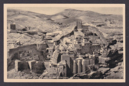 Delcampe - ISRAEL, Vintage Postcard, Bethlehem Palestine, Holy Lavra Of Saint Sabbas - Palästina